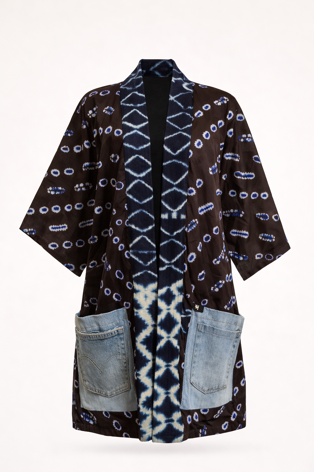The Indigofini Kimono - Blue Heritage