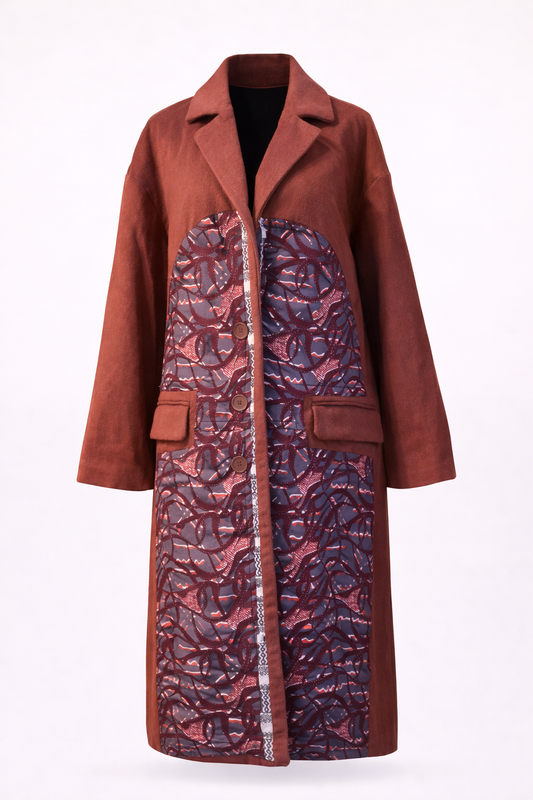 The Hollandaisfini Coat - Terra