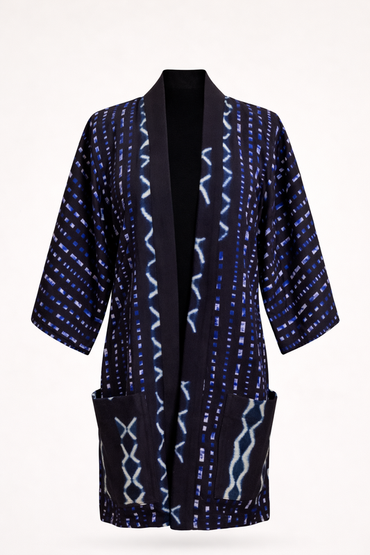 The Indigofini Kimono - Waterfall