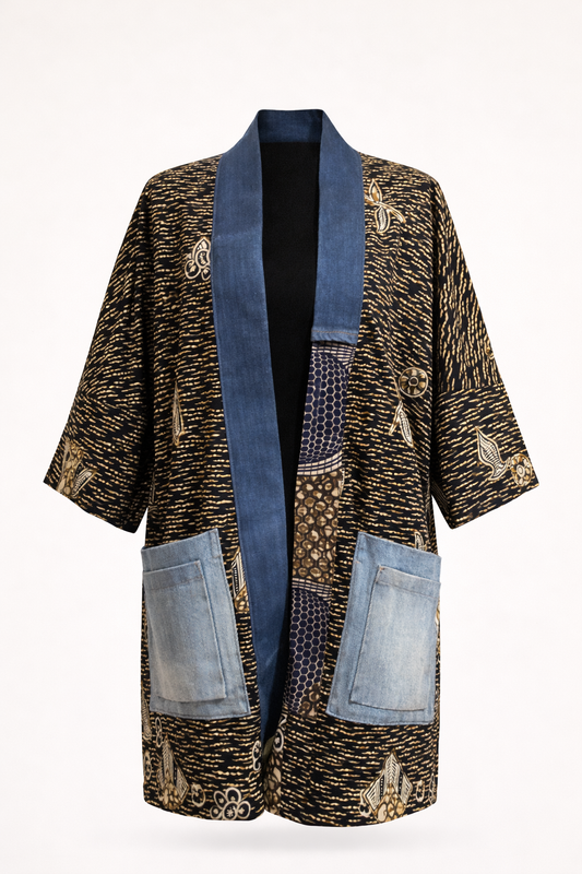 The Hollandaisfini Kimono - Honey Sky Kimono