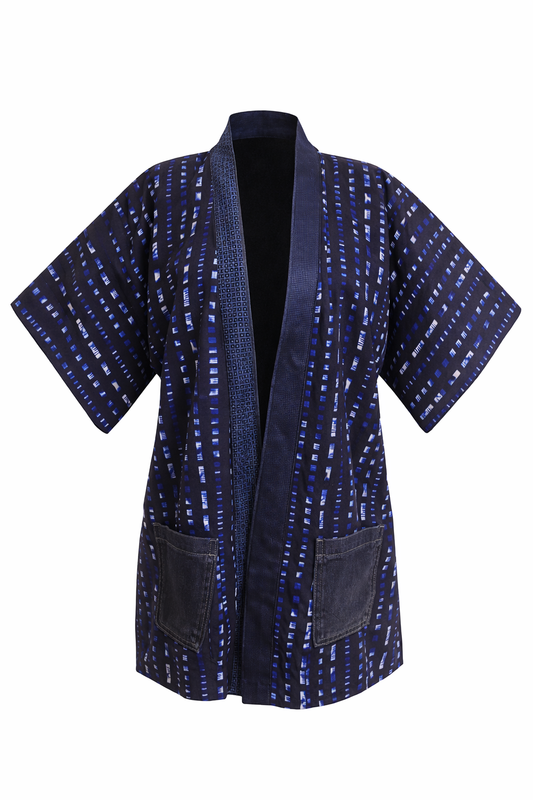 The Indigofini Kimono - Nightfall