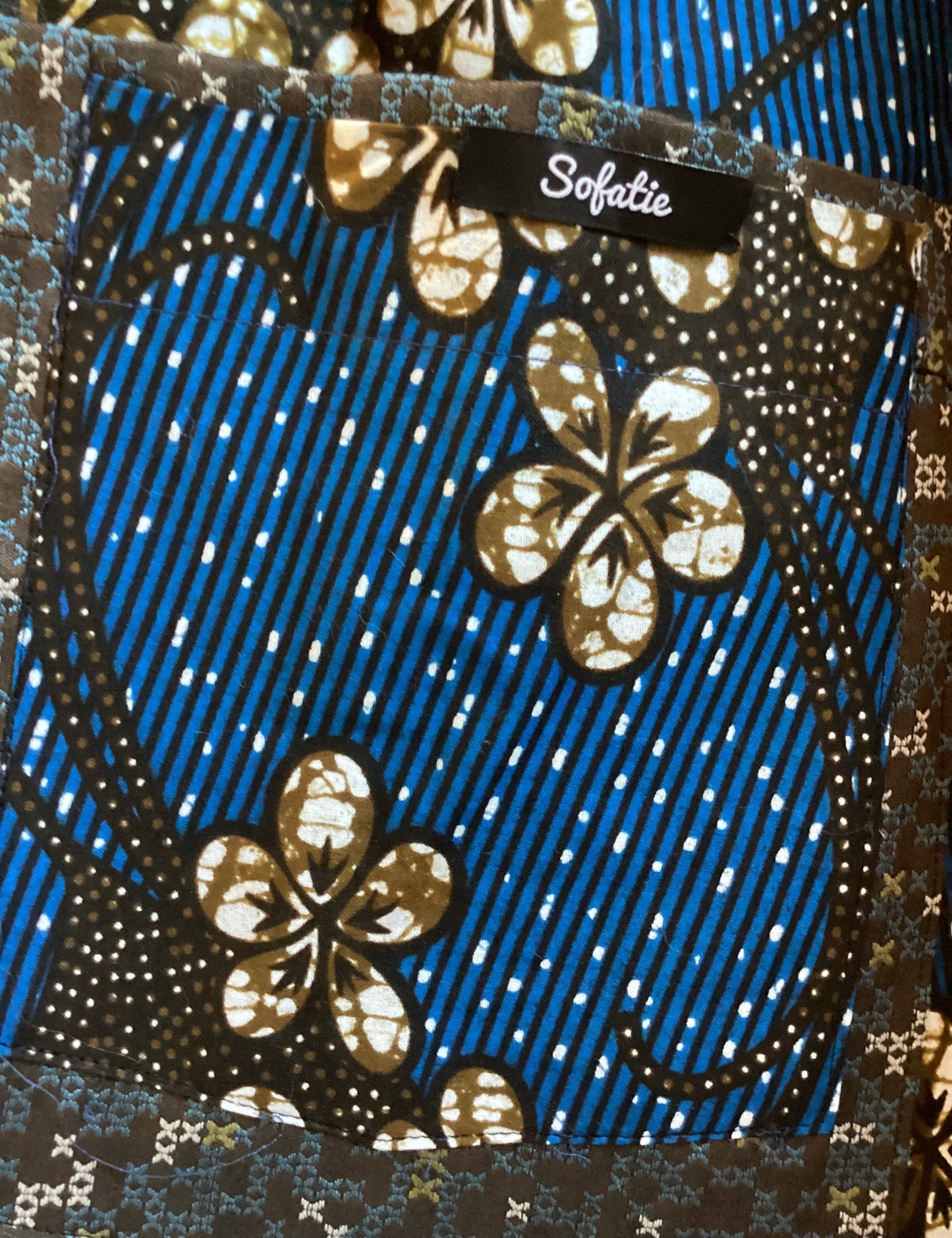 The Hollandaisfini Kimono - Blue Blossom